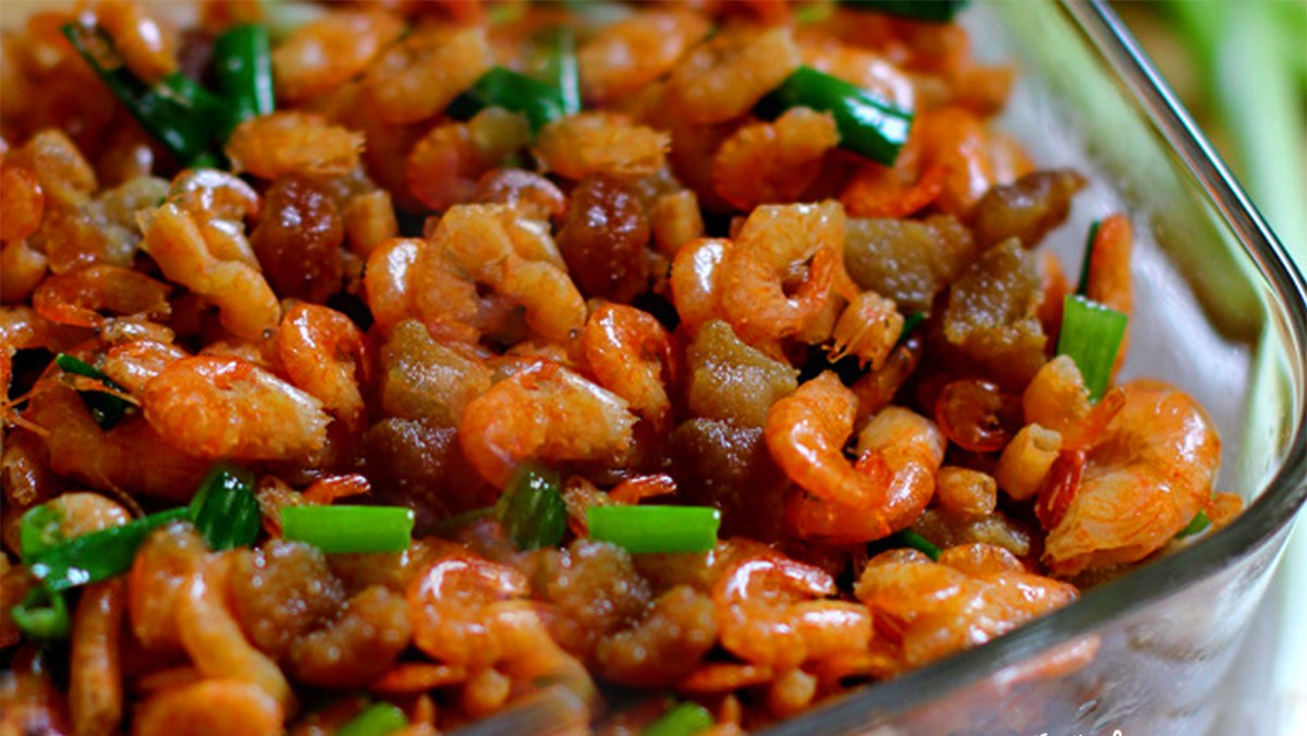 ( CA 1 + HC ) THỊT KHO TÔM