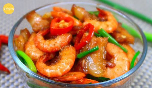 (CA 1+HC) THỊT KHO TÔM