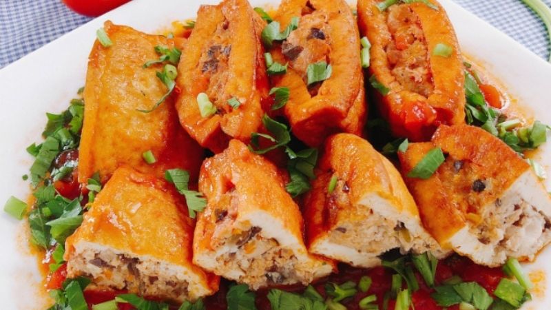 ( CA 2) ĐẬU KHUÔN NHỒI THỊT