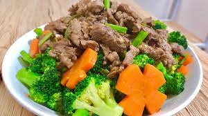 ( CA1 +HC) BÒ XÀO BÔNG CẢI