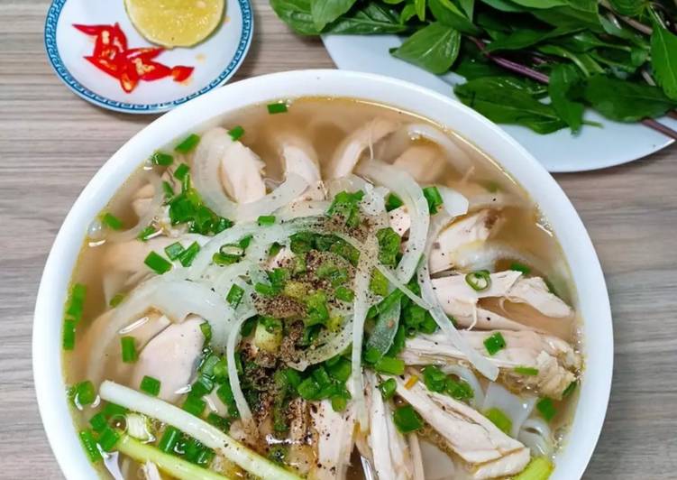 ( CA 1 + HC ) PHỞ GÀ XÉ